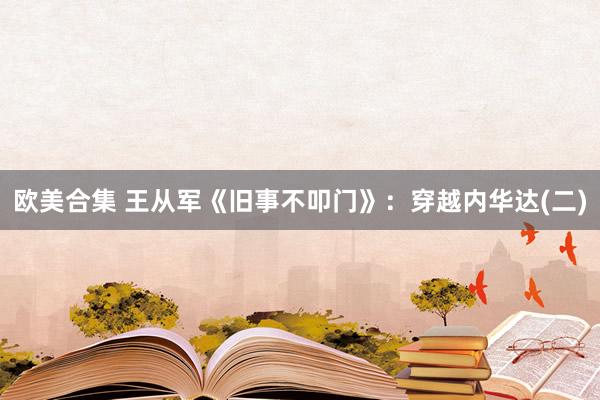 欧美合集 王从军《旧事不叩门》：穿越内华达(二)